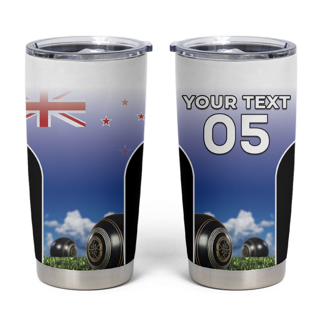 Custom New Zealand Lawn Bowls Tumbler Cup Unique Style LT05 Multicolor - Polynesian Pride