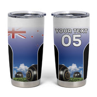 Custom New Zealand Lawn Bowls Tumbler Cup Unique Style LT05 Multicolor - Polynesian Pride