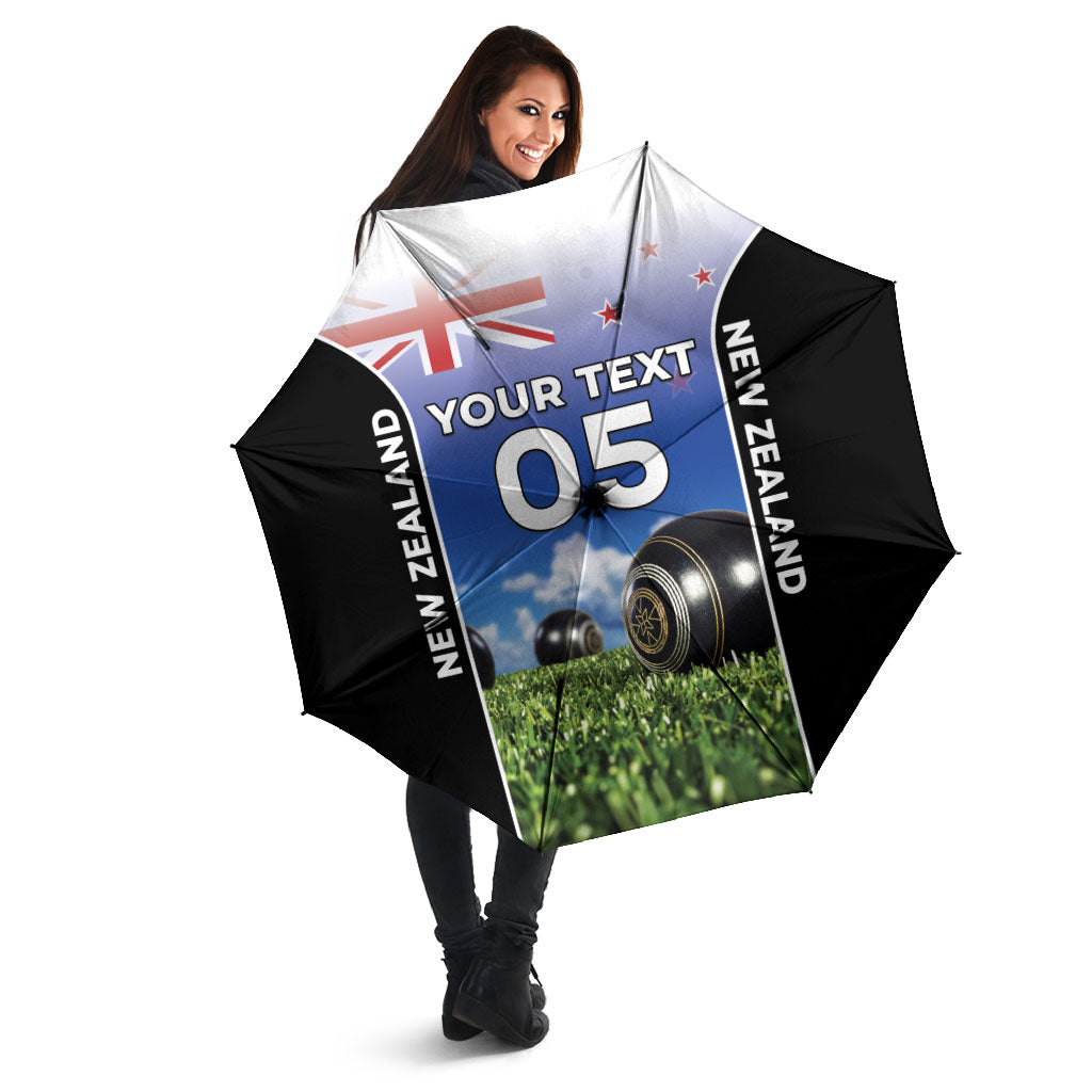 Custom New Zealand Lawn Bowls Umbrella Unique Style LT05 - Polynesian Pride