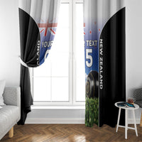 Custom New Zealand Lawn Bowls Window Curtain Unique Style LT05 - Polynesian Pride