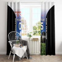 Custom New Zealand Lawn Bowls Window Curtain Unique Style LT05 - Polynesian Pride