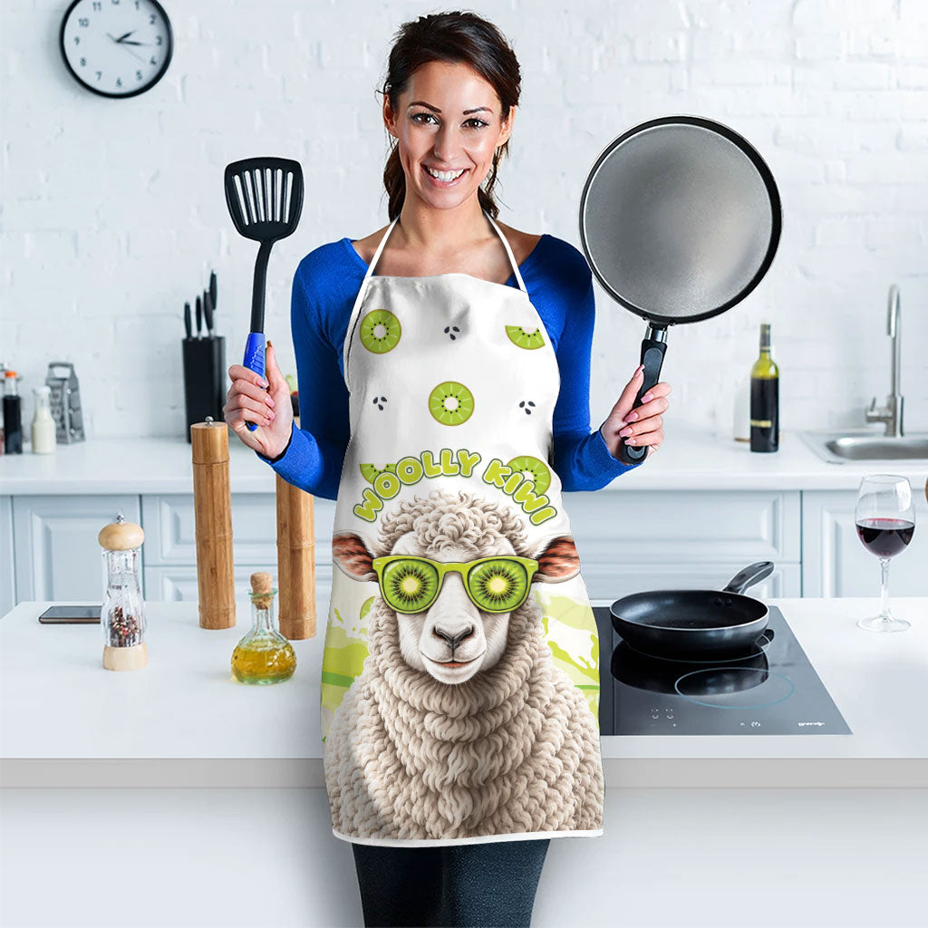 New Zealand Funny Woolly Kiwi Sheep Apron LT05 - Polynesian Pride