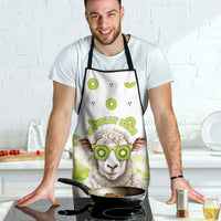 New Zealand Funny Woolly Kiwi Sheep Apron LT05 - Polynesian Pride