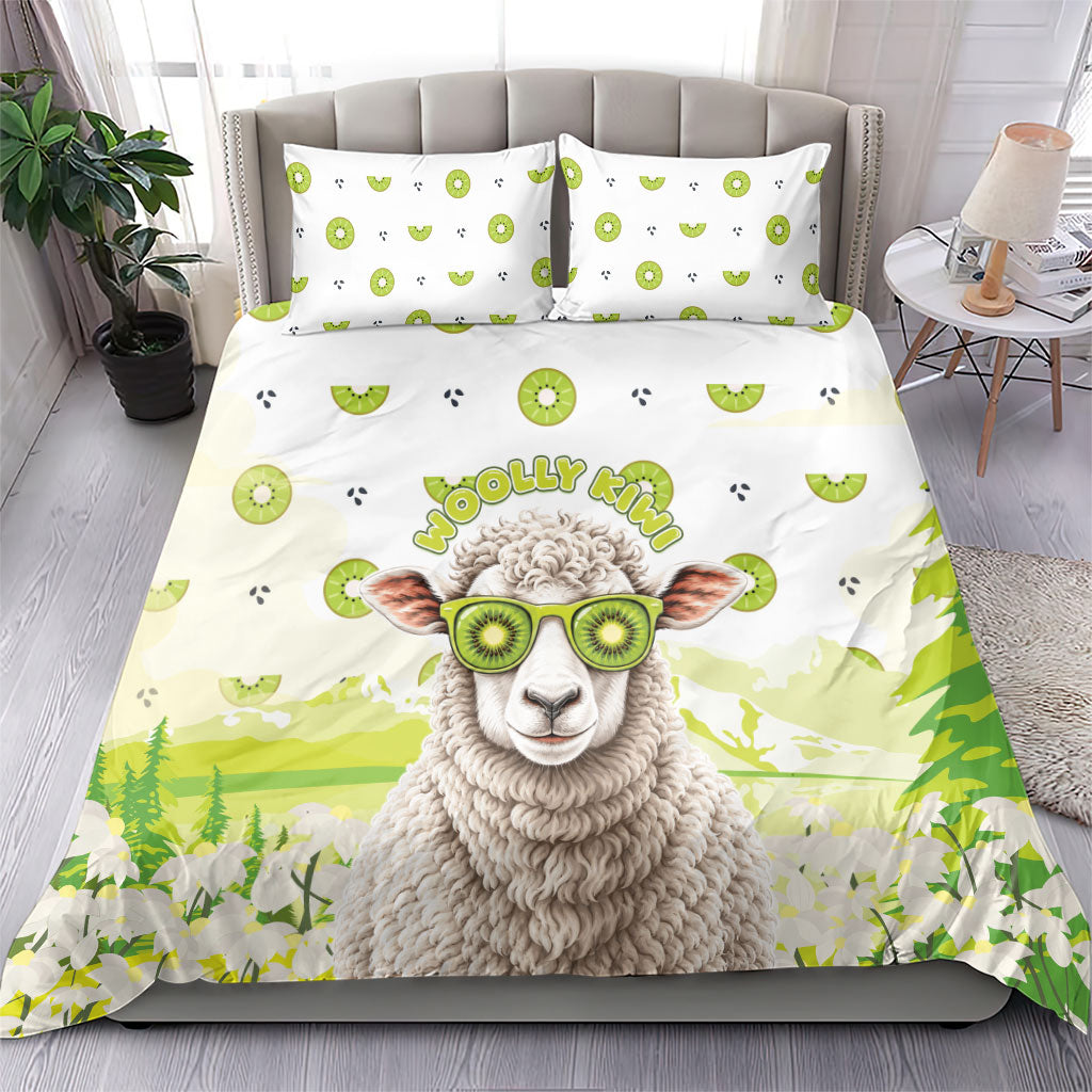 New Zealand Funny Woolly Kiwi Sheep Bedding Set LT05 - Polynesian Pride