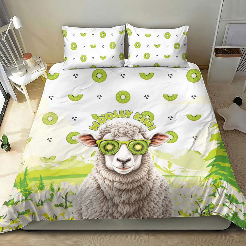 New Zealand Funny Woolly Kiwi Sheep Bedding Set LT05 - Polynesian Pride