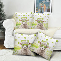 New Zealand Funny Woolly Kiwi Sheep Pillow Cover LT05 - Polynesian Pride