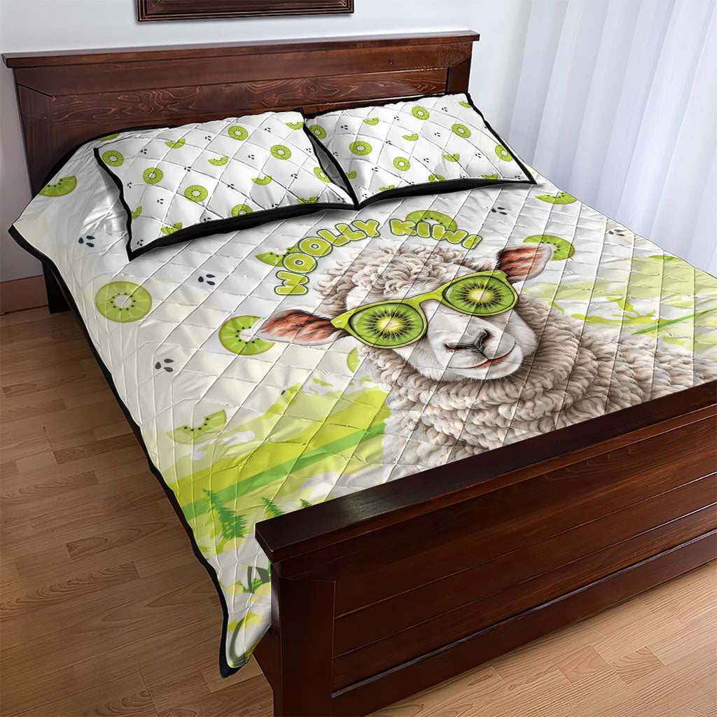 New Zealand Funny Woolly Kiwi Sheep Quilt Bed Set LT05 - Polynesian Pride