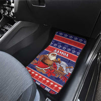 Samoa Christmas Car Mats Samoan Santa Claus Manuia Le Kerisimasi LT05 - Polynesian Pride