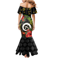 Love Vanuatu Christmas Family Matching Mermaid Dress and Hawaiian Shirt God Yumi Polynesian Tribal Pattern LT05 - Polynesian Pride