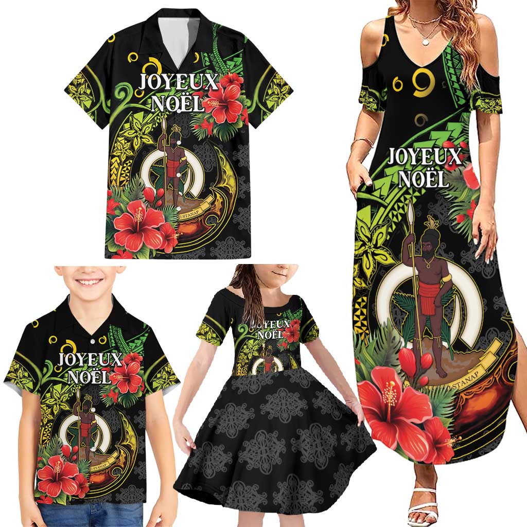 Love Vanuatu Christmas Family Matching Summer Maxi Dress and Hawaiian Shirt God Yumi Polynesian Tribal Pattern LT05 - Polynesian Pride