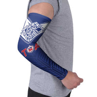 Super Toa Samoa Rugby Custom Arm Sleeves Warrior Spirit LT05