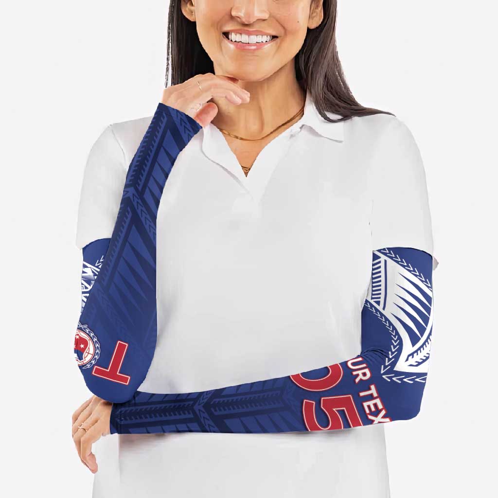 Super Toa Samoa Rugby Custom Arm Sleeves Warrior Spirit LT05