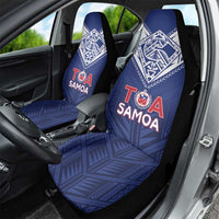 Super Toa Samoa Rugby Car Seat Cover Warrior Spirit LT05 - Polynesian Pride