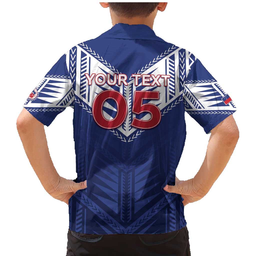 Super Toa Samoa Rugby Custom Family Matching Mermaid Dress and Hawaiian Shirt Warrior Spirit LT05 - Polynesian Pride