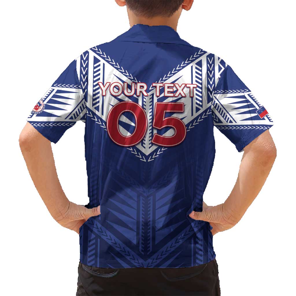 Super Toa Samoa Rugby Custom Family Matching Puletasi and Hawaiian Shirt Warrior Spirit LT05 - Polynesian Pride