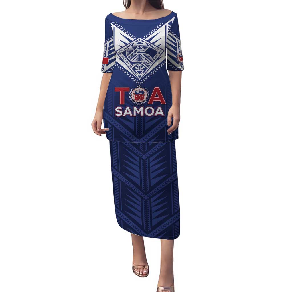 Super Toa Samoa Rugby Custom Puletasi Warrior Spirit LT05