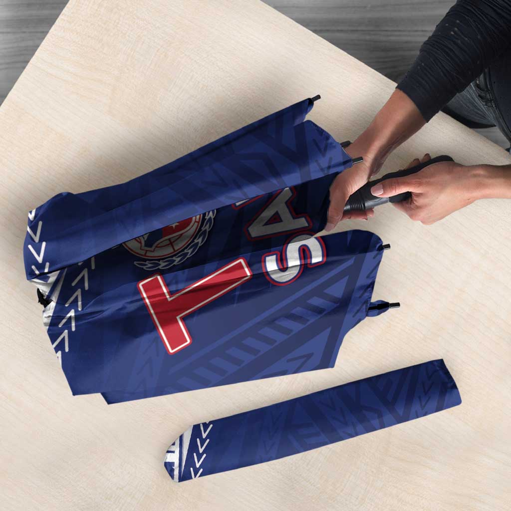 Super Toa Samoa Rugby Umbrella Warrior Spirit LT05