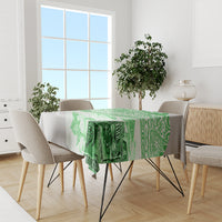 Hawaiian Tapa Tablecloth Traditional Vintage Pattern Green LT05 - Polynesian Pride