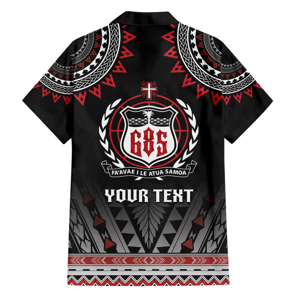 Personalised Samoa Black Saturday Family Matching Long Sleeve Bodycon Dress and Hawaiian Shirt Samoa For Samoans LT05 - Polynesian Pride