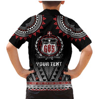 Personalised Samoa Black Saturday Family Matching Mermaid Dress and Hawaiian Shirt Samoa For Samoans LT05 - Polynesian Pride