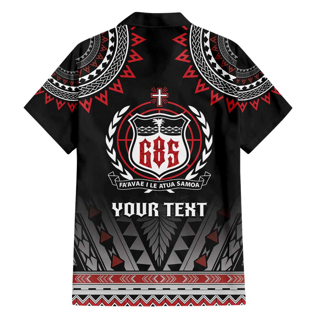 Personalised Samoa Black Saturday Family Matching Short Sleeve Bodycon Dress and Hawaiian Shirt Samoa For Samoans LT05 - Polynesian Pride