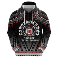 Personalised Samoa Black Saturday Hoodie Samoa For Samoans
