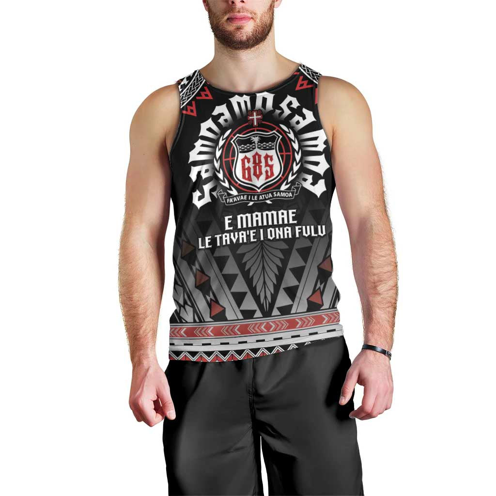 Personalised Samoa Black Saturday Men Tank Top Samoa For Samoans
