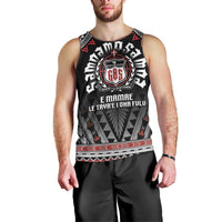 Personalised Samoa Black Saturday Men Tank Top Samoa For Samoans