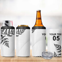 Custom New Zealand Football 4 in 1 Can Cooler Tumbler Aotearoa Pride LT05 - Polynesian Pride