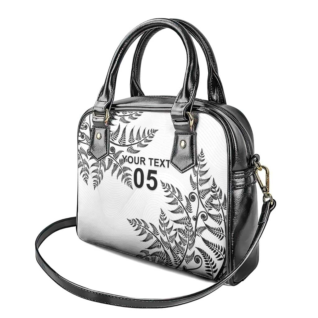 Custom New Zealand Football Shoulder Handbag Aotearoa Pride - Polynesian Pride