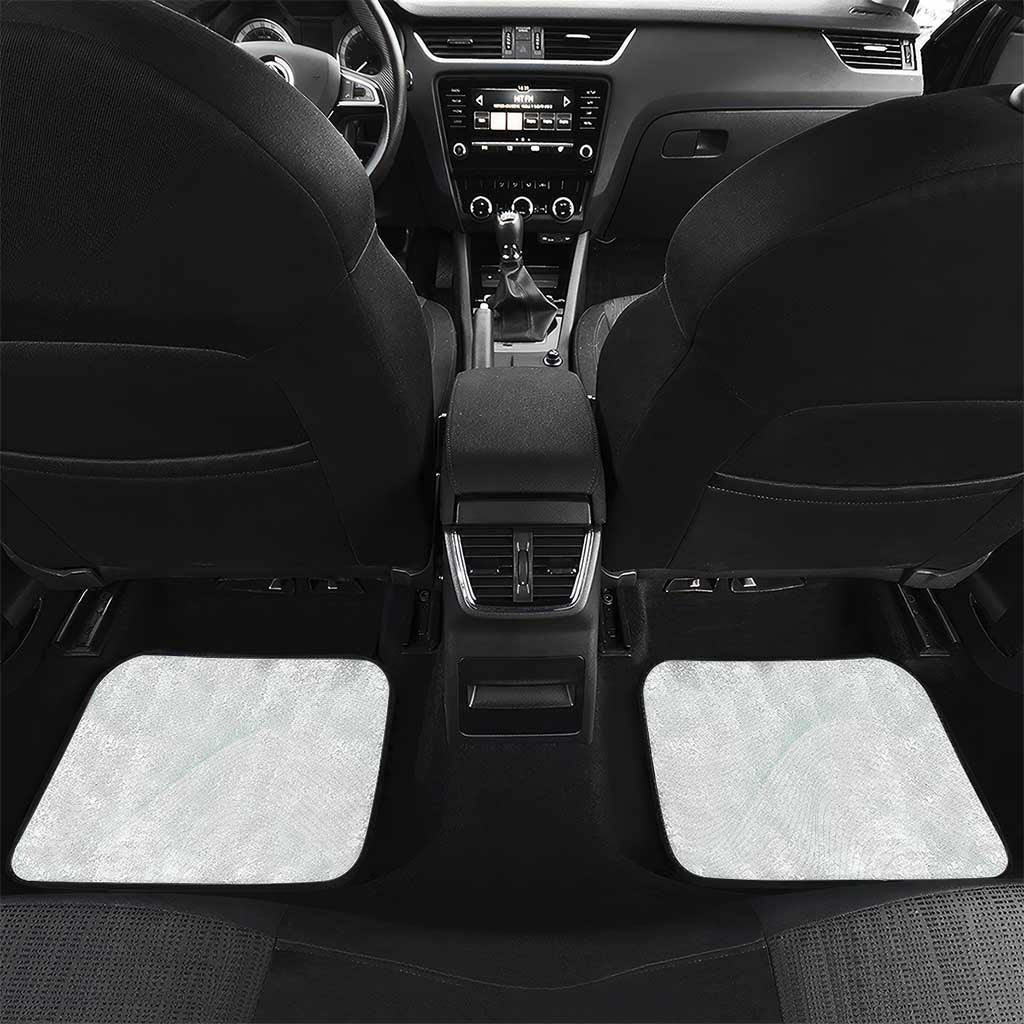Custom New Zealand Football Car Mats Aotearoa Pride Aqua Version - Polynesian Pride