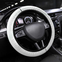 New Zealand Football Steering Wheel Cover Aotearoa Pride Aqua Version LT05 Universal Fit Aqua - Polynesian Pride