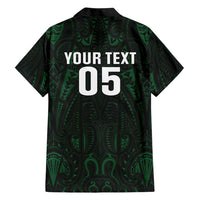 Custom New Zealand Fishing Family Matching Tank Maxi Dress and Hawaiian Shirt Maori Tribal Pattern LT05 - Polynesian Pride