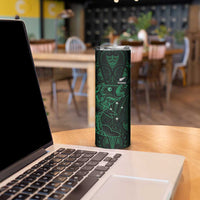 Custom New Zealand Fishing Skinny Tumbler Maori Tribal Pattern LT05 - Polynesian Pride
