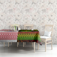 Hawaii And Tahiti Tablecloth Coat Of Arms Polynesian Pattern LT05 - Polynesian Pride