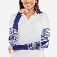 Personalised Tonga Queen Salote College Arm Sleeves Centenary Navy Version