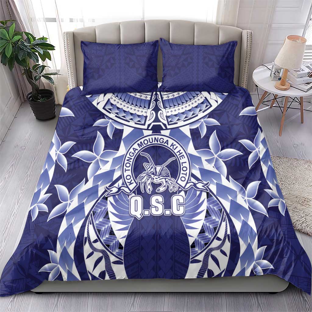 Tonga Queen Salote College Bedding Set Centenary Navy Version
