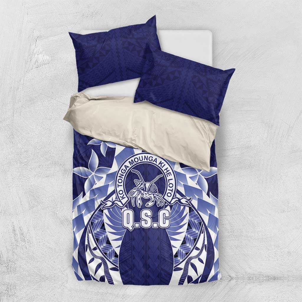 Tonga Queen Salote College Bedding Set Centenary Navy Version