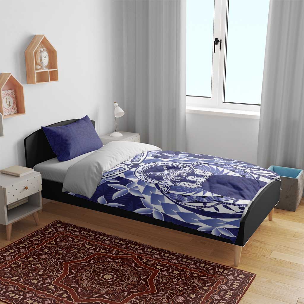 Tonga Queen Salote College Bedding Set Centenary Navy Version