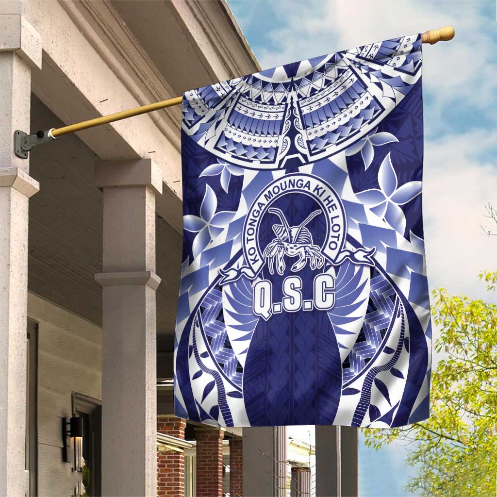 Tonga Queen Salote College Garden Flag Centenary Navy Version