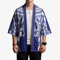 Personalised Tonga Queen Salote College Kimono Centenary Navy Version