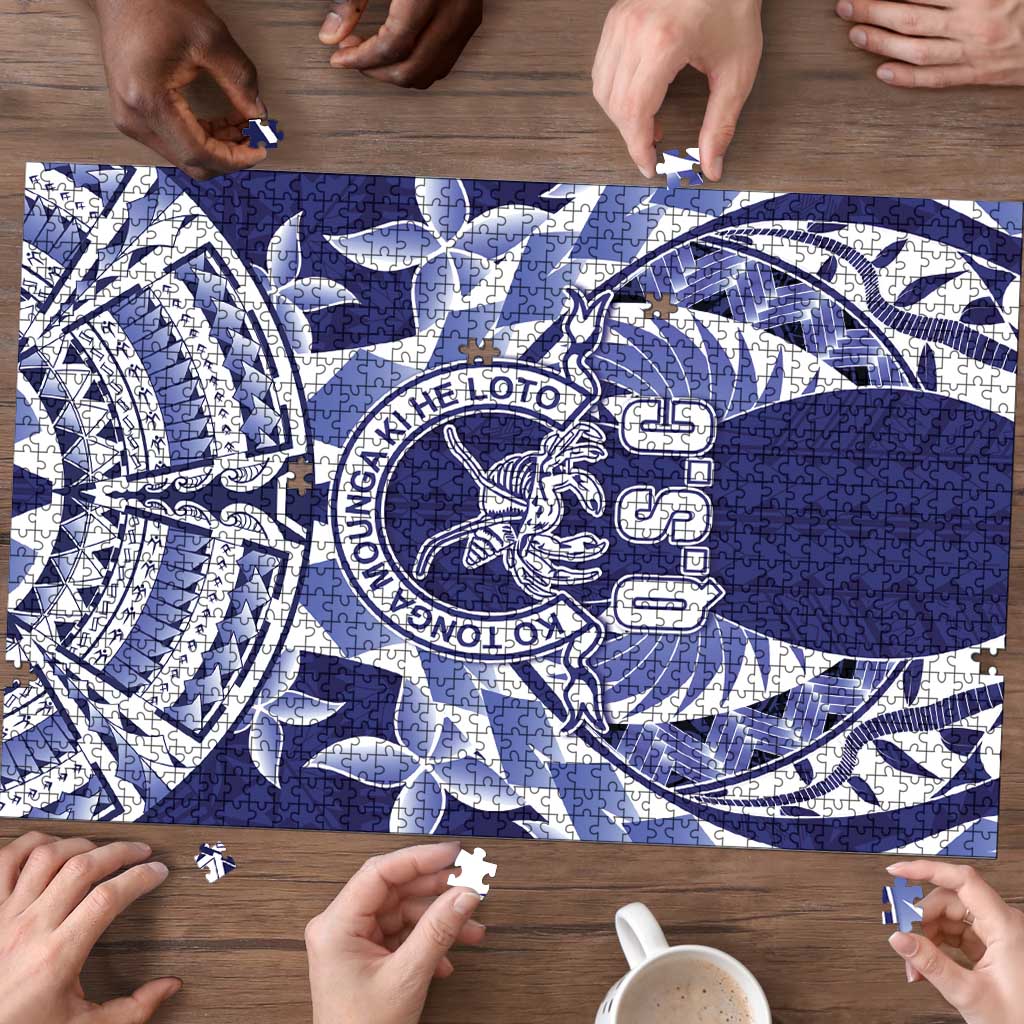 Tonga Queen Salote College Puzzle Centenary Navy Version