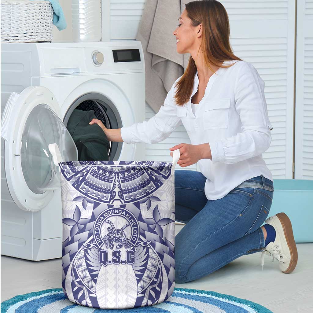 Tonga Queen Salote College Laundry Basket Centenary White Version