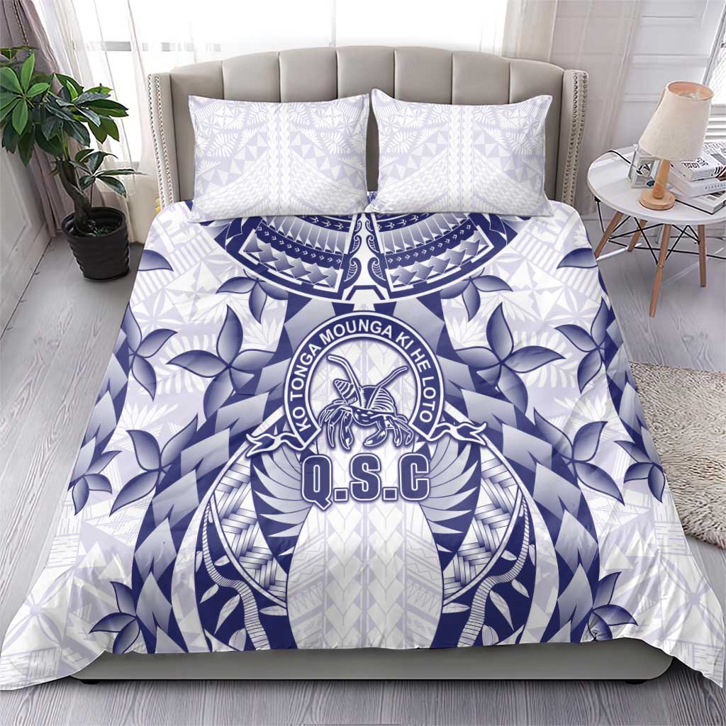 Tonga Queen Salote College Bedding Set Centenary White Version