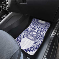 Personalised Tonga Queen Salote College Car Mats Centenary White Version