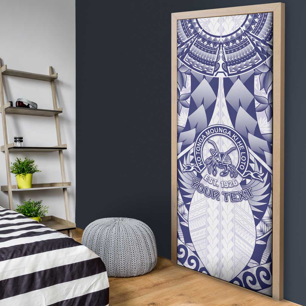 Personalised Tonga Queen Salote College Door Cover Centenary White Version