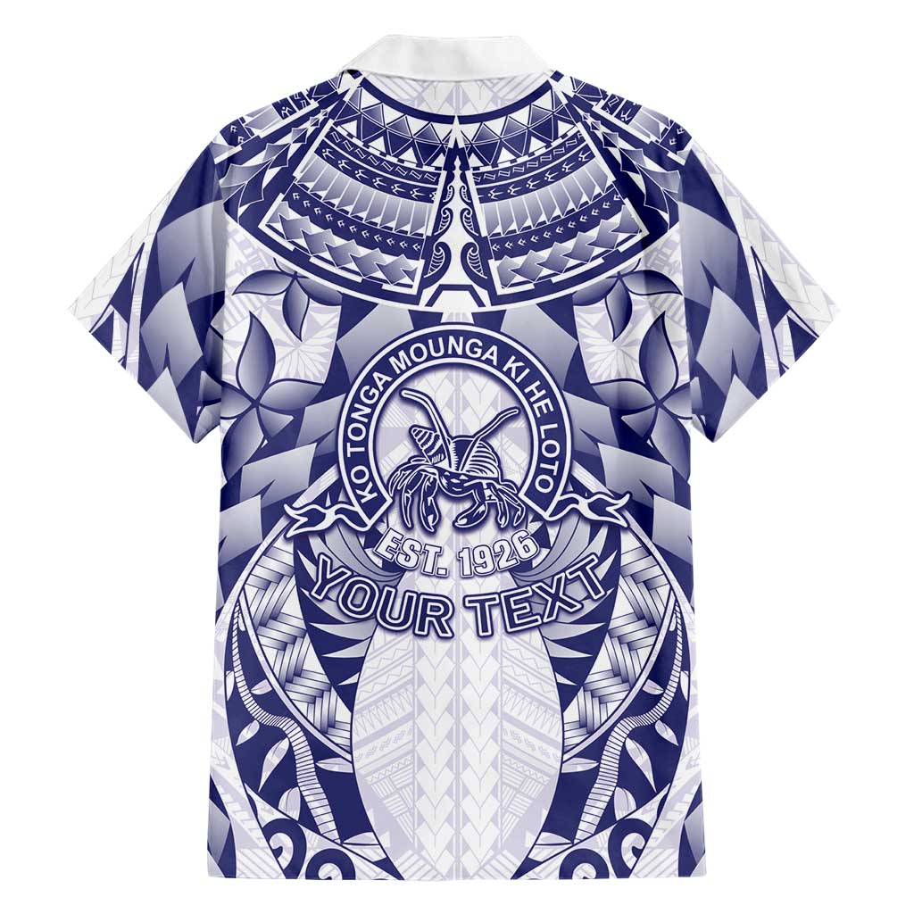Personalised Tonga Queen Salote College Family Matching Mermaid Dress and Hawaiian Shirt Centenary White Version LT05 - Polynesian Pride