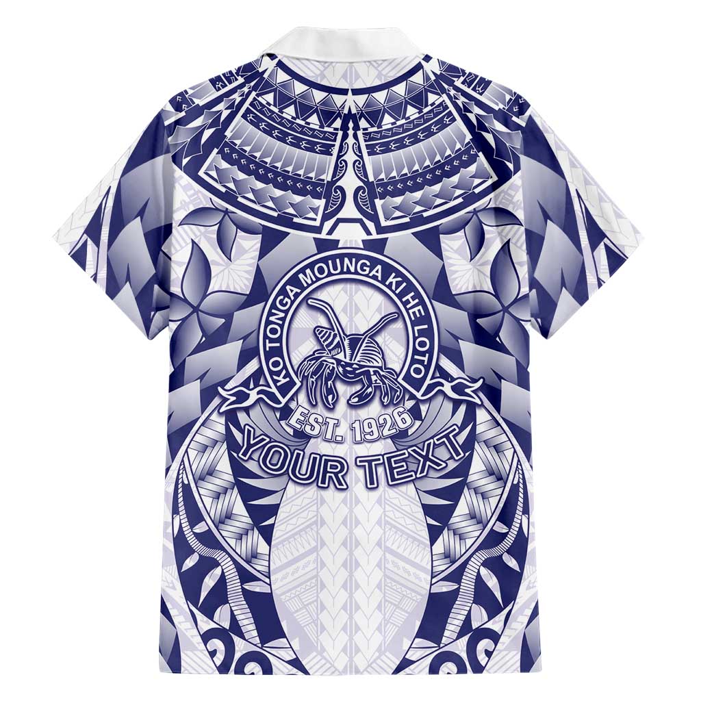 Personalised Tonga Queen Salote College Family Matching Summer Maxi Dress and Hawaiian Shirt Centenary White Version LT05 - Polynesian Pride