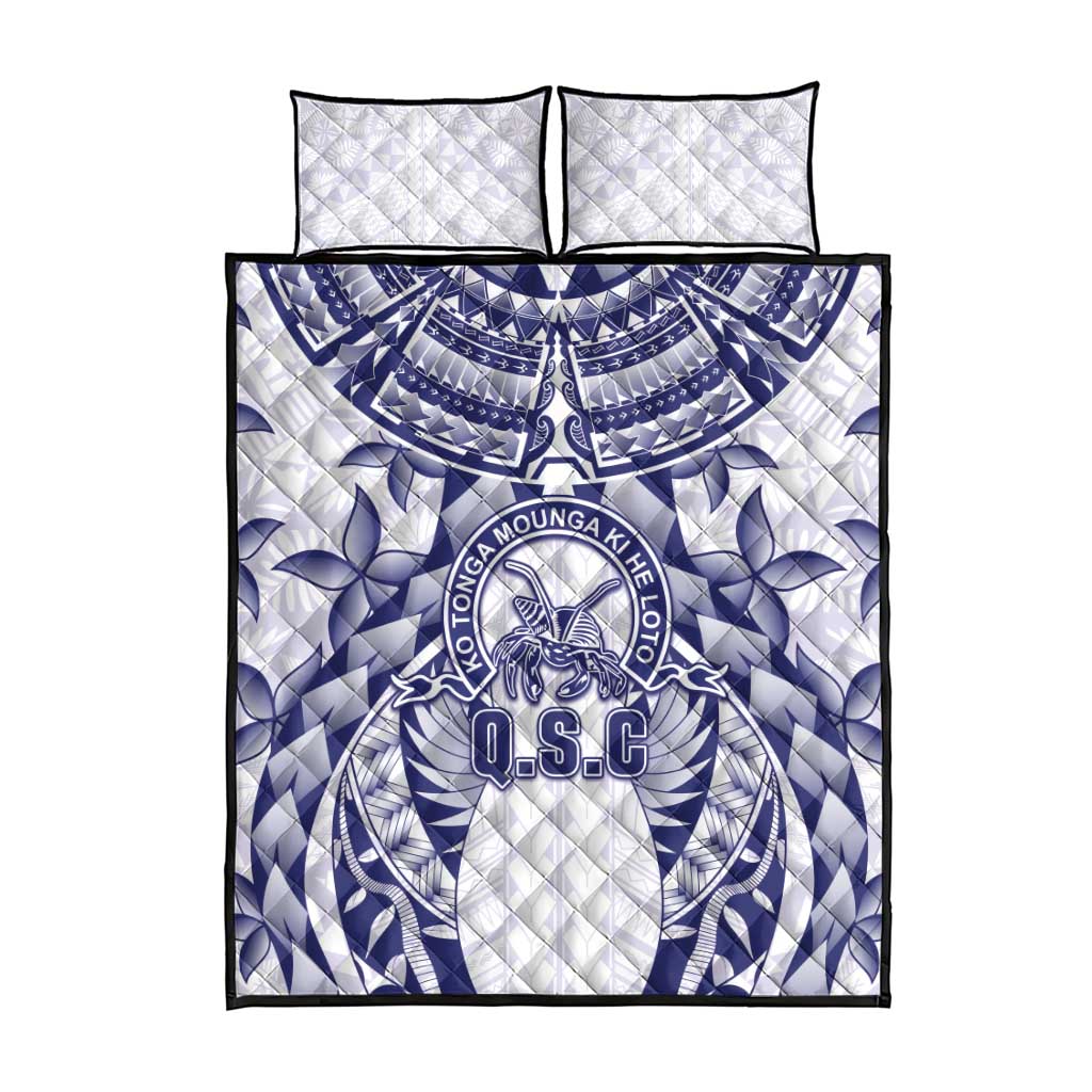 Tonga Queen Salote College Quilt Bed Set Centenary White Version