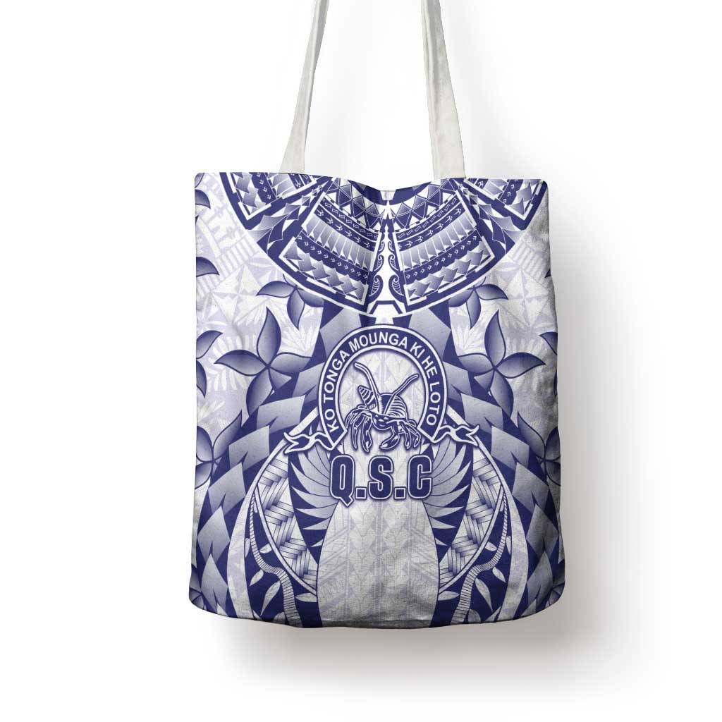 Tonga Queen Salote College Tote Bag Centenary White Version